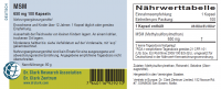 MSM, 650 mg 100 Kaps.