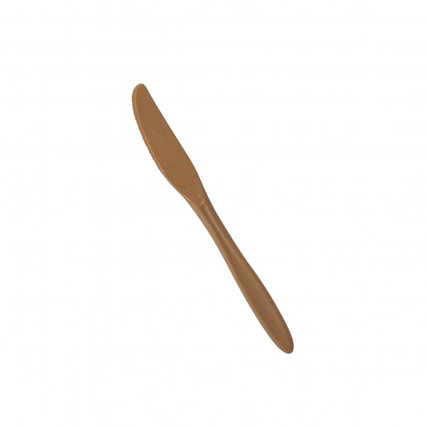 Kunststoff-Messer braun