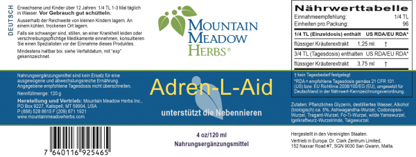 Adren-L-Aid, 120ml