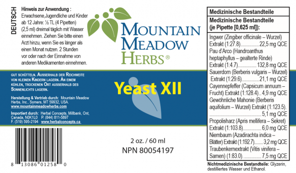 Yeast X Package (Yeast I & II, je 60ml) Sarsaparilla, 120ml